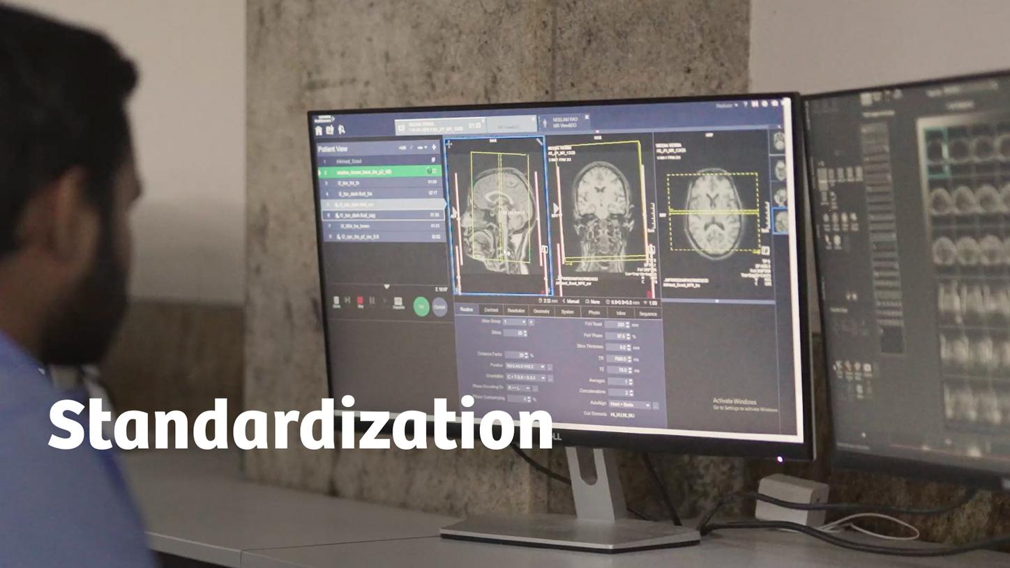 All diagnostic systems come from the same supplier, providing a consistent user interface across the board.