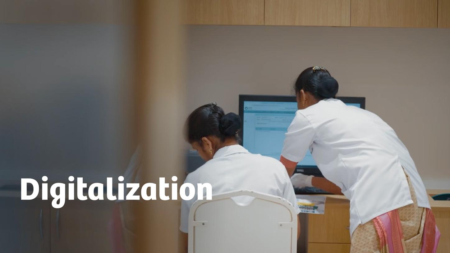 The digitalization opens new opportunities like the use of dashboards. 
