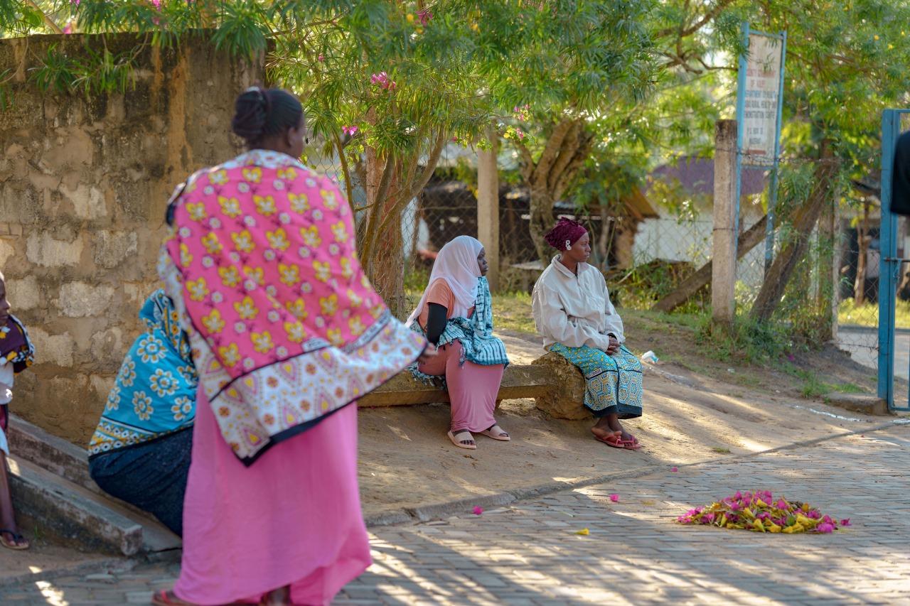 Women in Kenya.