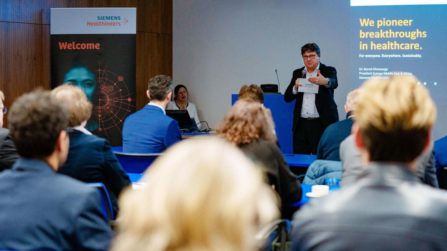 Dr. Bernd Ohnesorge, Head of EMEA, Siemens Healthineers. 
