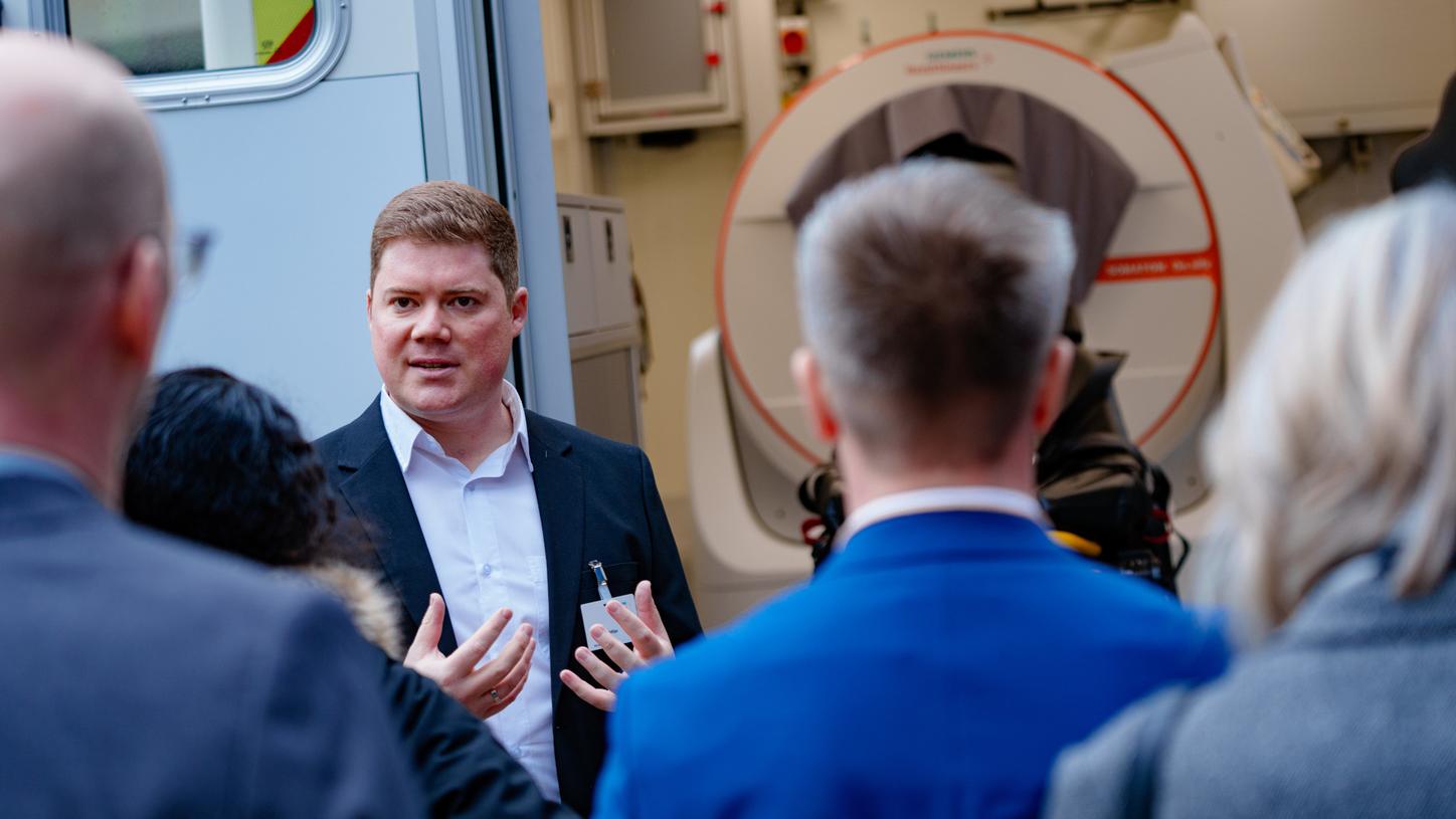 Max Phillips, Product Manager Somatom On.site, Siemens Healthineers. 
